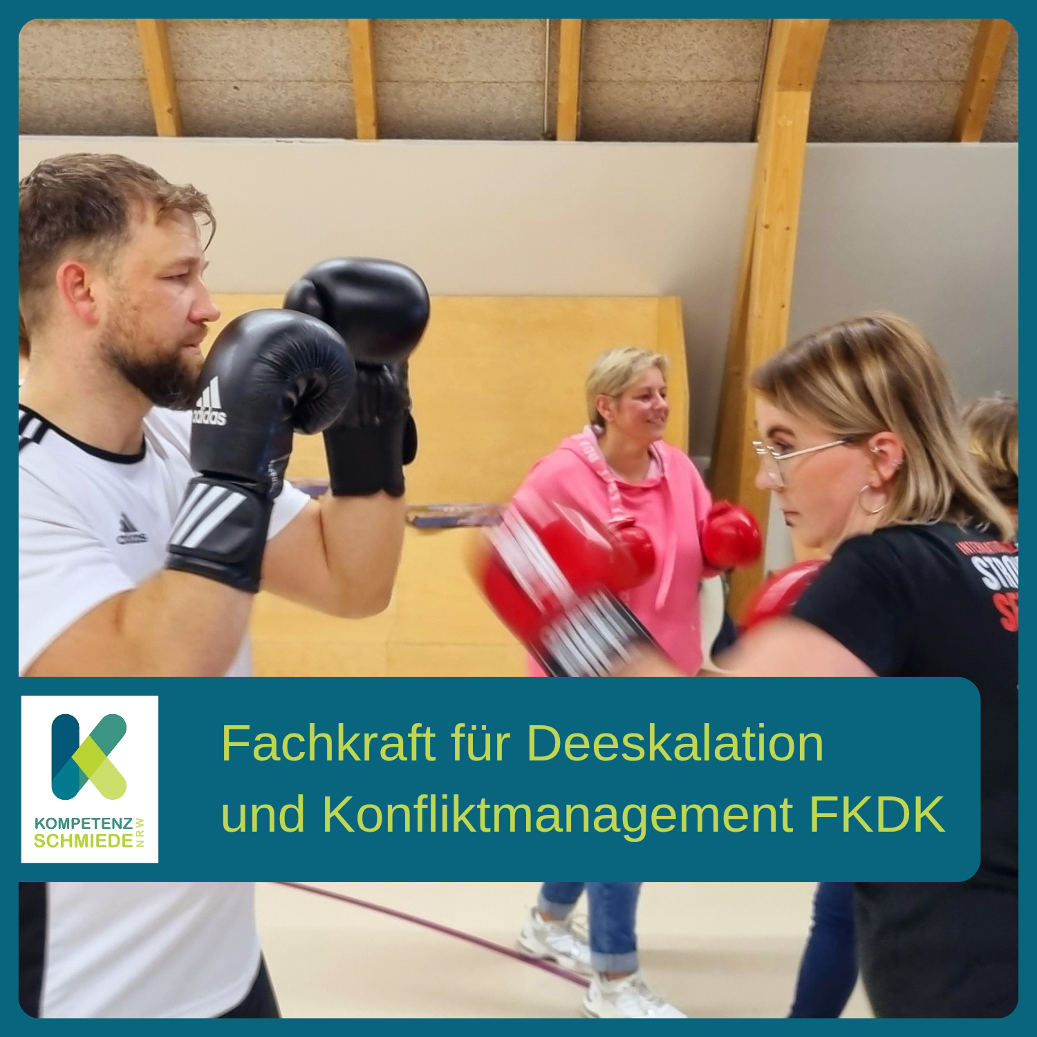 Fachkraft für Deeskalation und Konfliktmanagement FKDK